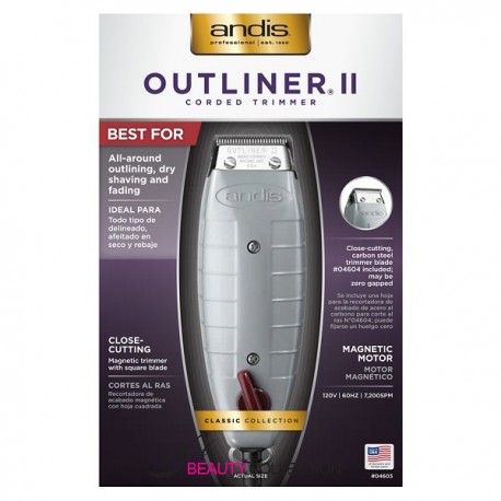 ANDIS Outliner II Square Blade Trimmer no.04603
