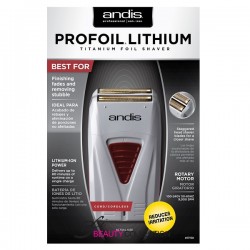 ANDIS ProFoil® Lithium Titanium Foil Shaver no.17150