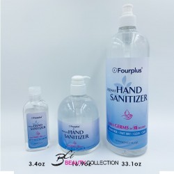 Fourplus Hand Sanitizer Gel 3.4oz(100ml) / 16.9oz(500ml) / 33.1oz(980ml)