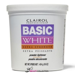 CLAIROL PRO BASIC WHITE POWDER LIGHTENER - EXTRA STRENGTH 16oz