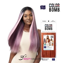 OUTRE SYNTHETIC COLOR BOMB SWISS LACE FRONT WIG – CHARA