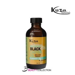KUZA JAMAICAN BLACK CASTOR OIL-FLAXEED OIL 4OZ