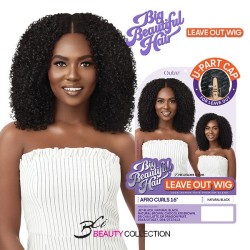 OUTRE BIG BEAUTIFUL LEAVE OUT WIG – AFRO CURLS 16″