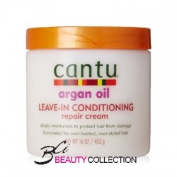 Cantu Argan Oil Leave In Conditioning Repair Cream 16oz