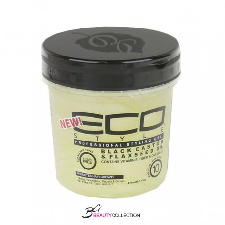 ECO STYLER PROFESSIONAL BLACK CASTOR OIL&FLAXSEED OIL