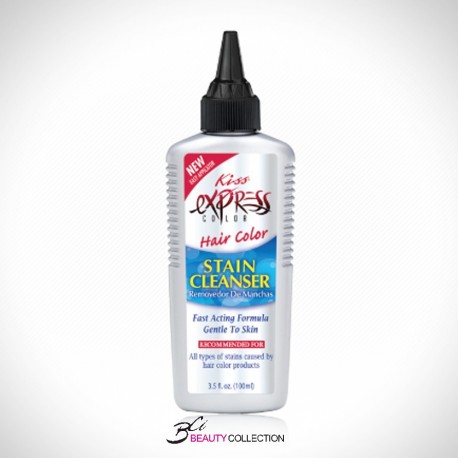 KISS EXPRESS SEMI PERMANENT HAIR COLOR – STAIN CLEANSER