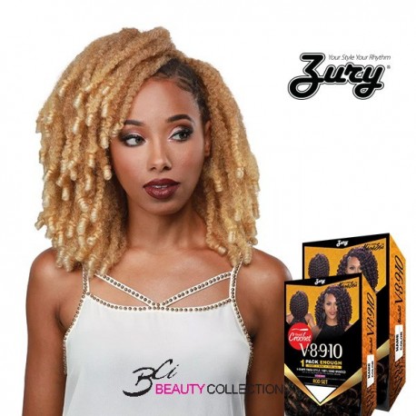 ZURY V8910 ONE PACK ENOUGH V-SHAPE CROCHET BRAID - AFRO TWIST - Beauty  Collection