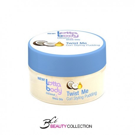 LOTTABODY COCONUT & SHEA TWIST ME CURL STYLING PUDDING 7OZ