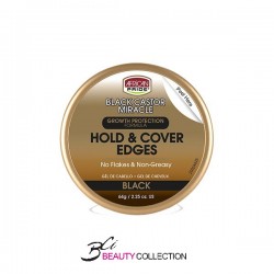AFRICAN PRIDE BLACK CASTOR MIRACLE HOLD & COVER EDGES 2.25oz